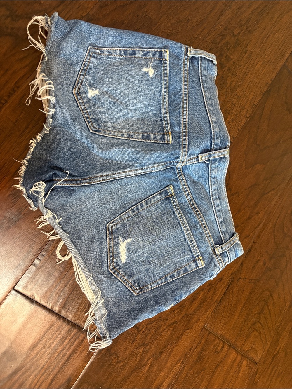 We the free denim cut off shorts size 24 - Picture 5 of 5